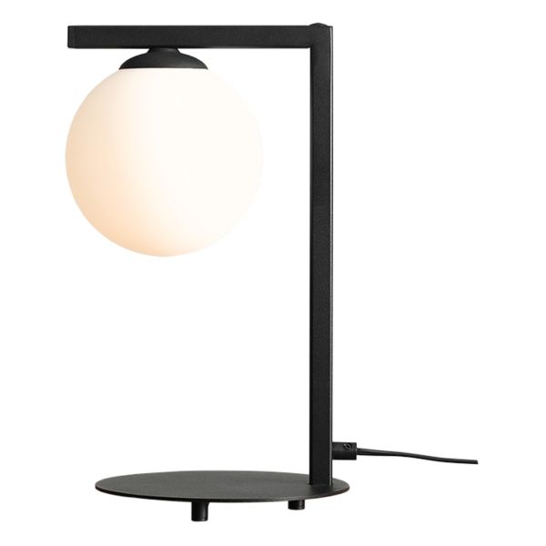 Lampa stołowa Aldex 1038B1_1 Zac Black (Klosz Na Dół)