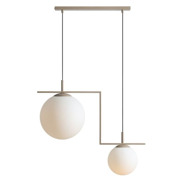 Lampa wisząca Aldex 1038H17_2 Zac 2 Beige Matte