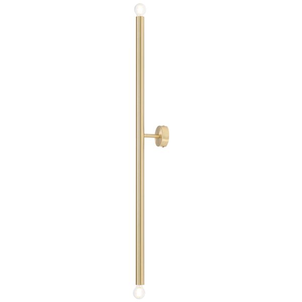 Kinkiet Aldex 1072D40_L Tubo 2 Brass L