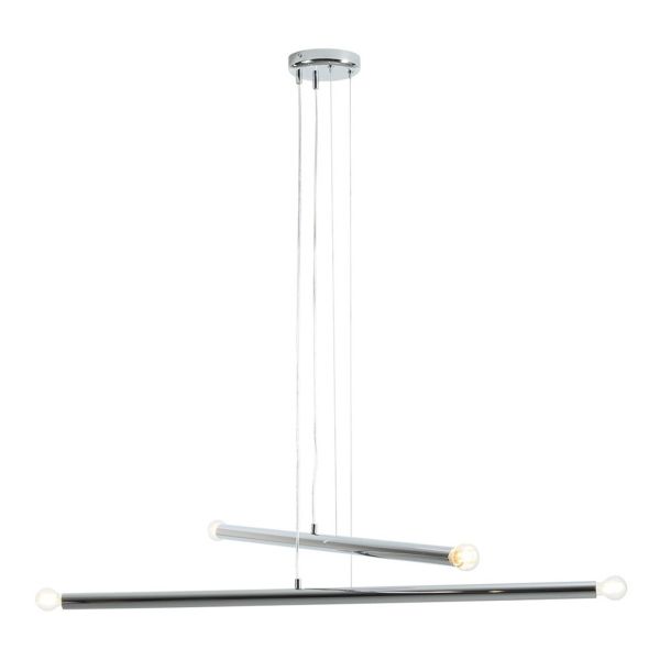 Підвісний світильник Aldex 1072L4 Tubo 4 Chrome