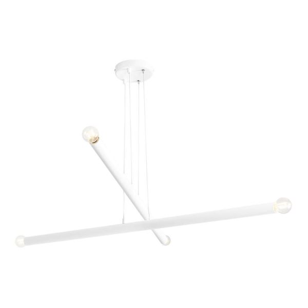 Żyrandol Aldex 1072L Tubo 4 White