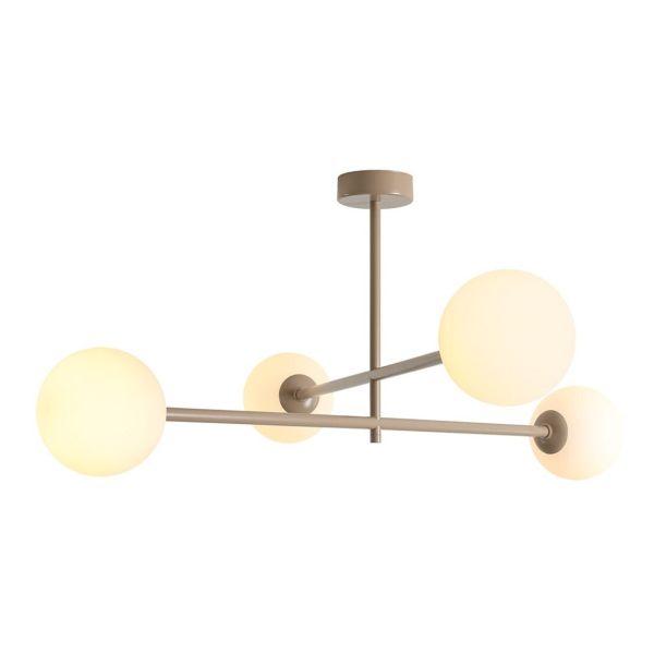 Żyrandol Aldex 1080PL_L17 Pinne 4 Beige