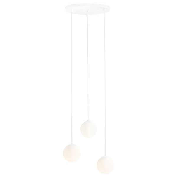 Lampa wisząca Aldex 1087E_R Bosso 3 Ring White