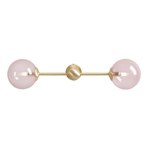 Бра Aldex 1112D40_S Pink Pearl S 2 Brass