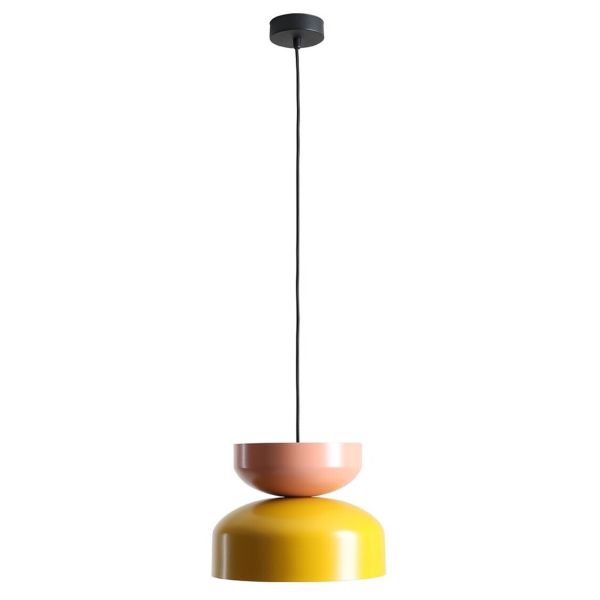 Lampa wisząca Aldex 1132G14_11_C Tula Dark Mustard + Coral 30 + 22