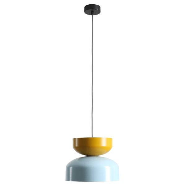 Lampa wisząca Aldex 1132G29_14_C Tula Dark Baby Blue + Mustard (30 + 23)