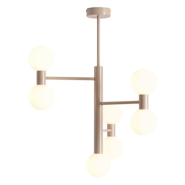 Żyrandol Aldex 1134PL_T17 Flare 7 Beige