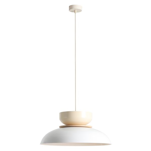 Lampa wisząca Aldex 1152G2_9_J Aldo Light White Gloss + Cream (47+ 23+ Wood)