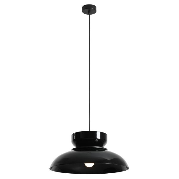 Lampa wisząca Aldex 1152G3_3_C Aldo Dark Black Gloss (47+ 23+ Wood)