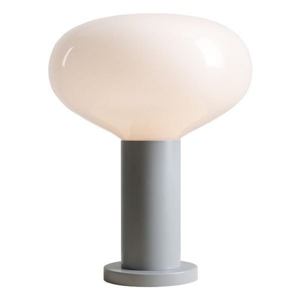 Настільна лампа Aldex 7000B22_M Flo Grey M Opal Glass