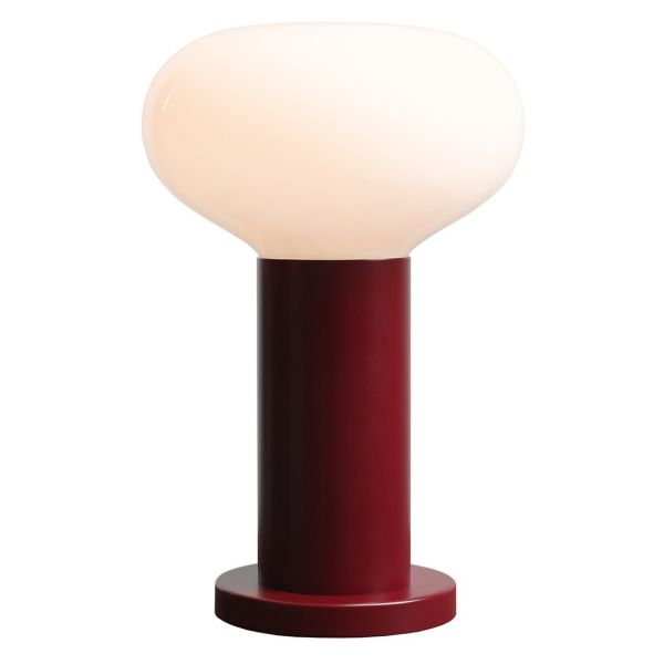 Lampa stołowa Aldex 7000B27_S Flo Ruby S Opal Glass