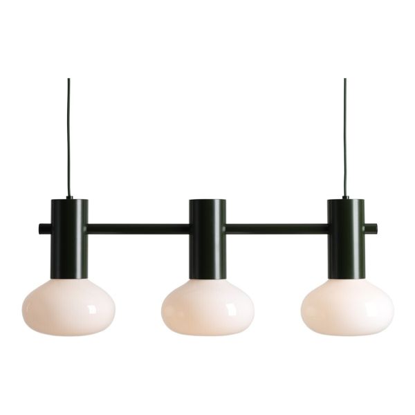 Підвісний світильник Aldex 7000E26_S Flo 3 Moss S Opal Glass