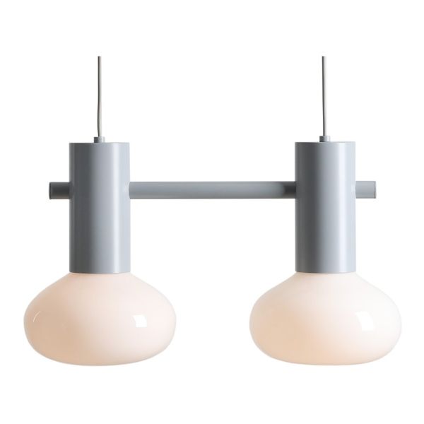 Підвісний світильник Aldex 7000H22_S Flo 2 Grey S Opal Glass