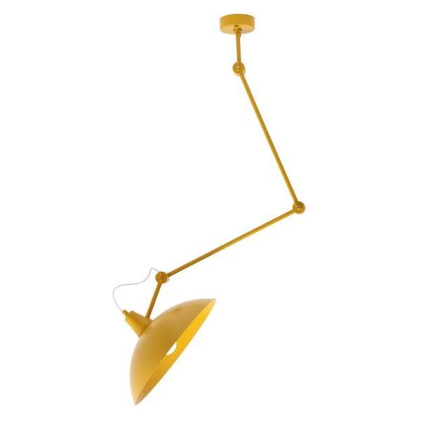 Lampa wisząca Aldex 808PL_G14 Melos Mustard