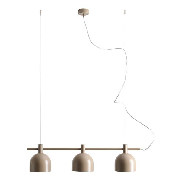 Lampa wisząca Aldex 976E_17 Beryl 3 Beige