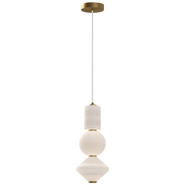 Lampa wisząca Alora Mood ALM-BIJOU-P3-GD Bijou LED Aged Gold
