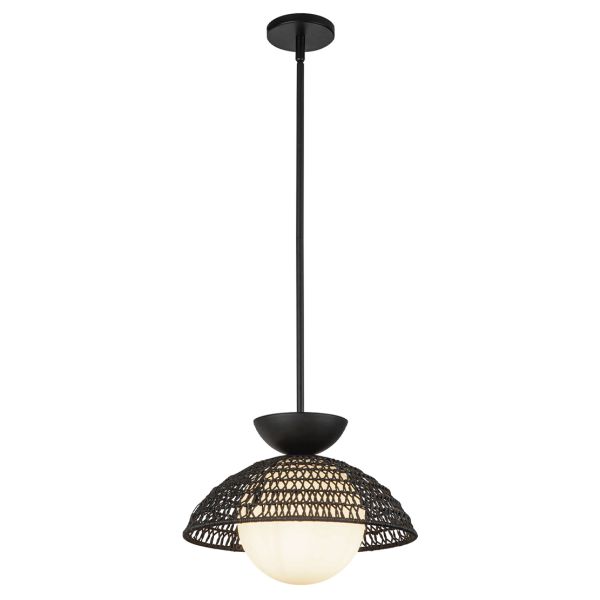 Lampa wisząca Alora Mood ALM-PERTH-P-BK Perth 3 lt Matte Black