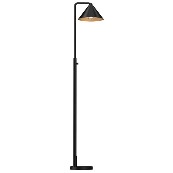 Lampa podłogowa Alora Mood ALM-REMYCK-FL-BK Remyck 1 lt Matte Black