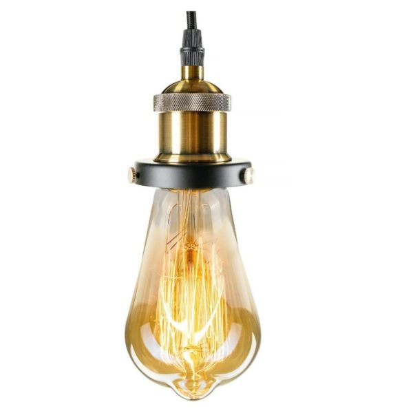 Lampa wisząca Altavola Design LA001/P_brass Industrial Chic