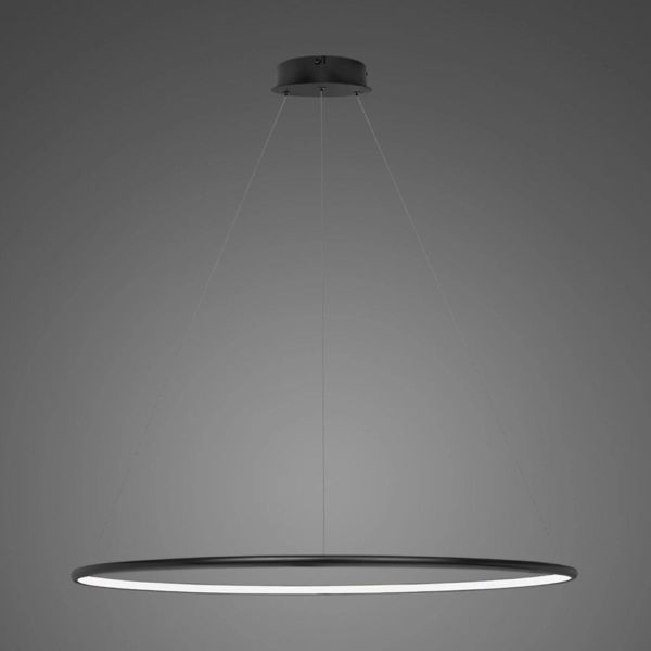 Lampa wisząca Altavola Design LA073/P_100_in_4k_black LED Circles No.1 Black