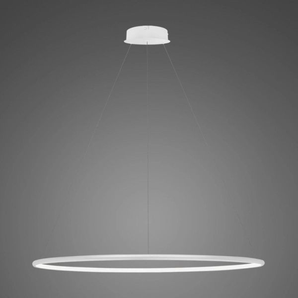 Lampa wisząca Altavola Design LA073/P_100_in_4k_white LED Circles No.1 White