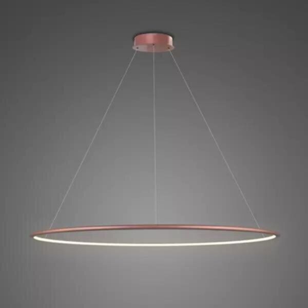 Lampa wisząca Altavola Design LA073/P_120_in_3k_rose_gold_dimm LED Circles No.1 Rose Gold