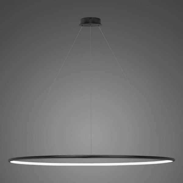 Lampa wisząca Altavola Design LA073/P_180_in_3k_black_dimm LED Circles No.1 Black