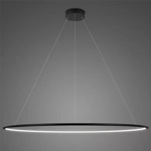Lampa wisząca Altavola Design LA073/P_200_in_4k_black LED Circles No.1 Black