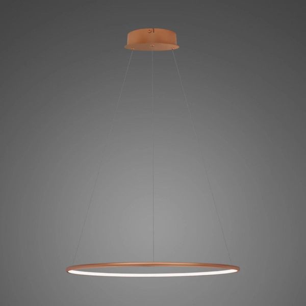 Lampa wisząca Altavola Design LA073/P_40_in_3k_copper LED Circles No.1 Copper