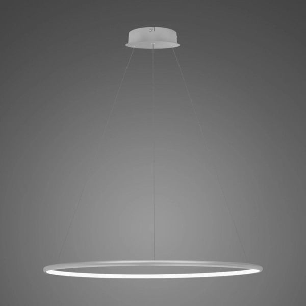 Lampa wisząca Altavola Design LA073/P_80_in_4k_silver_dimm LED Circles No.1 Silver