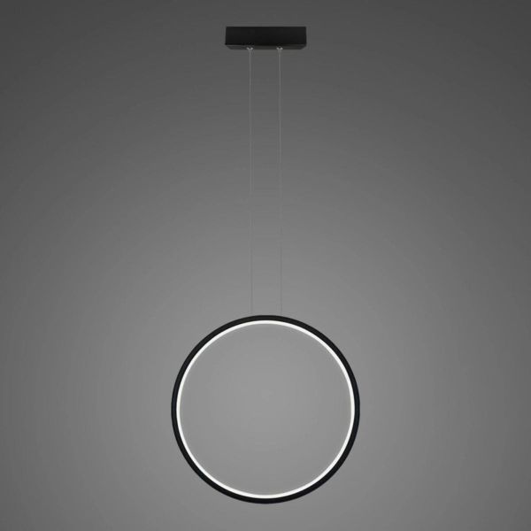 Lampa wisząca Altavola Design LA073/X_40_in_3k_black LED Circles No.1 X Black