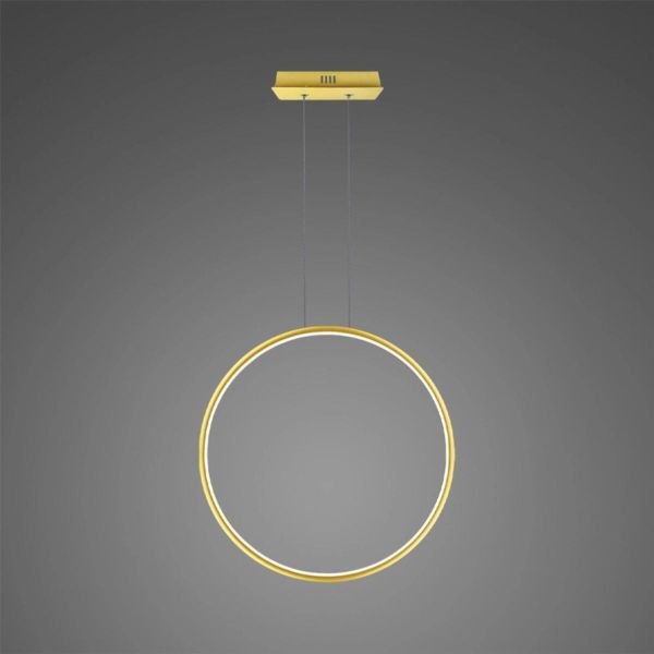 Lampa wisząca Altavola Design LA073/X_60_in_3k_gold LED Circles No.1 X Gold