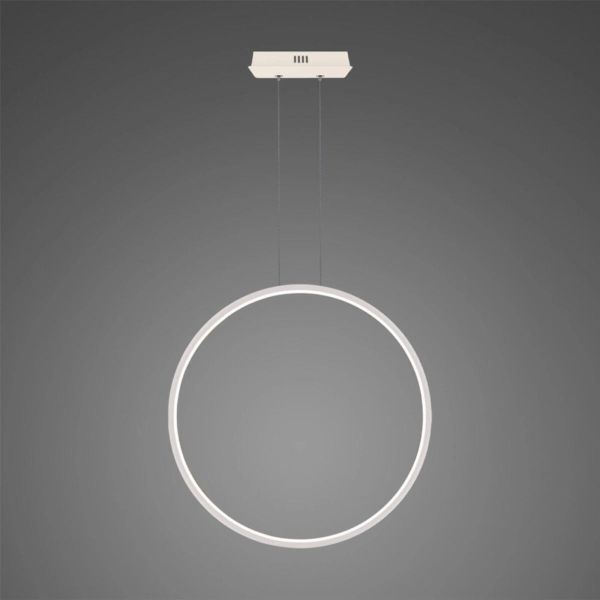 Lampa wisząca Altavola Design LA073/X_80_in_3k_white LED Circles No.1 X White