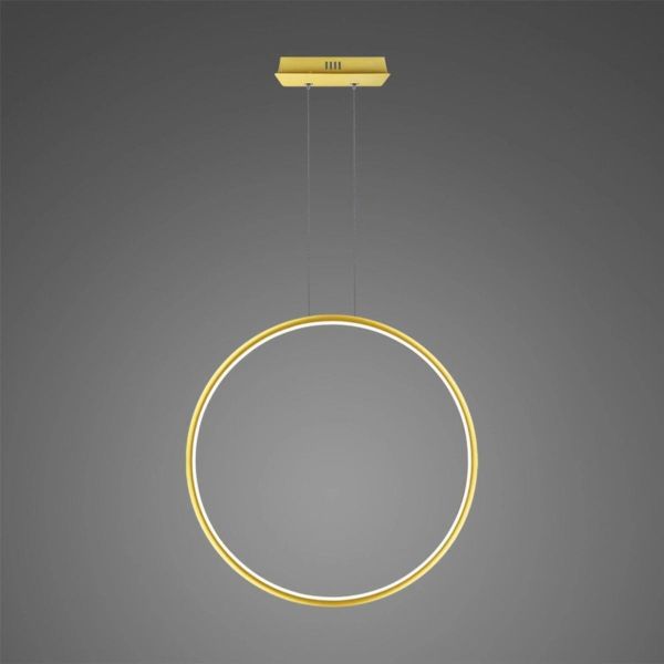 Підвісний світильник Altavola Design LA073/X_80_in_4k_gold LED Circles No.1 X Gold