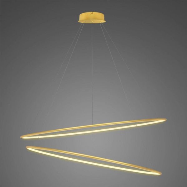 Люстра Altavola Design LA074/P_120_in_3k_gold LED Circles No.2 Gold