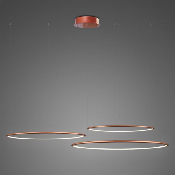 Люстра Altavola Design LA075/CO3_80_in_3k_copper LED Circles No.3 CO3 Copper