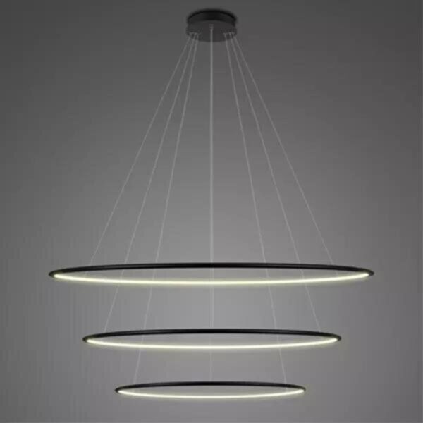 Люстра Altavola Design LA075/P_100_in_3k_black LED Circles No.3 Black