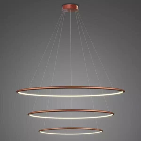 Люстра Altavola Design LA075/P_100_in_3k_copper LED Circles No.3 Copper