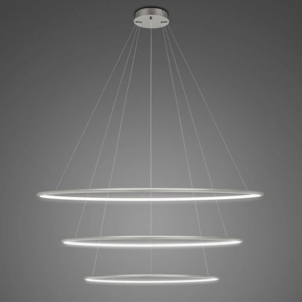 Люстра Altavola Design LA075/P_100_in_4k_silver_dimm LED Circles No.3 Silver