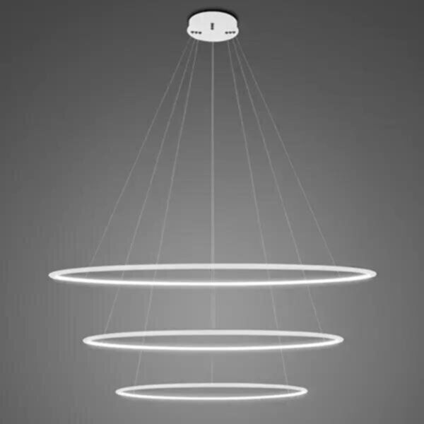 Люстра Altavola Design LA075/P_100_in_4k_white LED Circles No.3 White