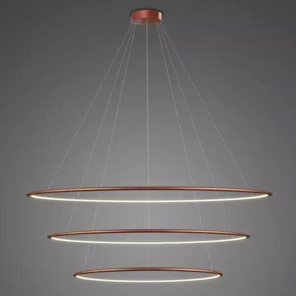 Люстра Altavola Design LA075/P_120_in_3k_copper LED Circles No.3 Copper