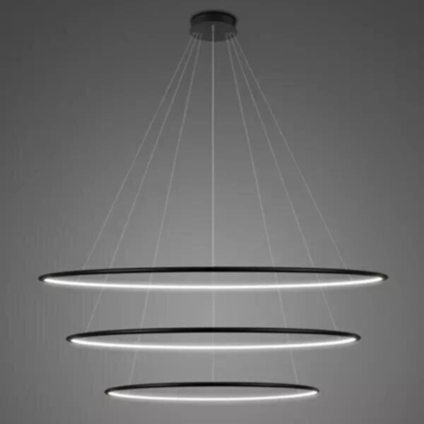 Люстра Altavola Design LA075/P_120_in_4k_black LED Circles No.3 Black