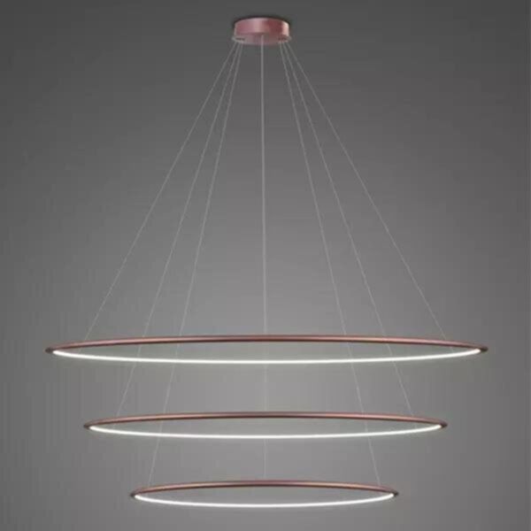 Żyrandol Altavola Design LA075/P_120_in_4k_rose_gold LED Circles No.3 Rose Gold