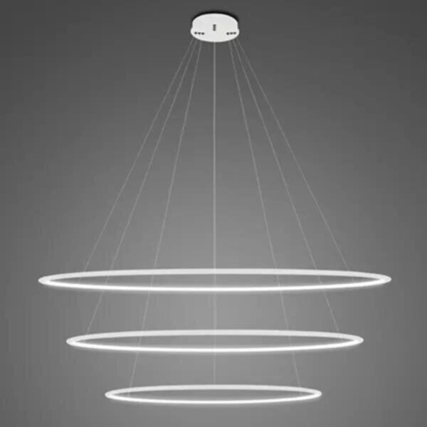 Люстра Altavola Design LA075/P_120_in_4k_white LED Circles No.3 White