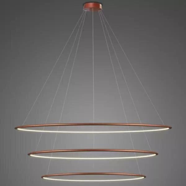 Люстра Altavola Design LA075/P_150_in_3k_copper LED Circles No.3 Copper