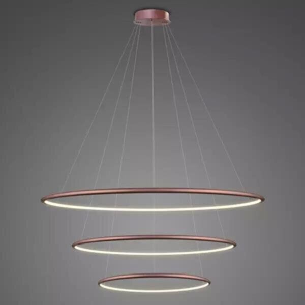 Żyrandol Altavola Design LA075/P_80_in_3k_rose_gold LED Circles No.3 Rose Gold