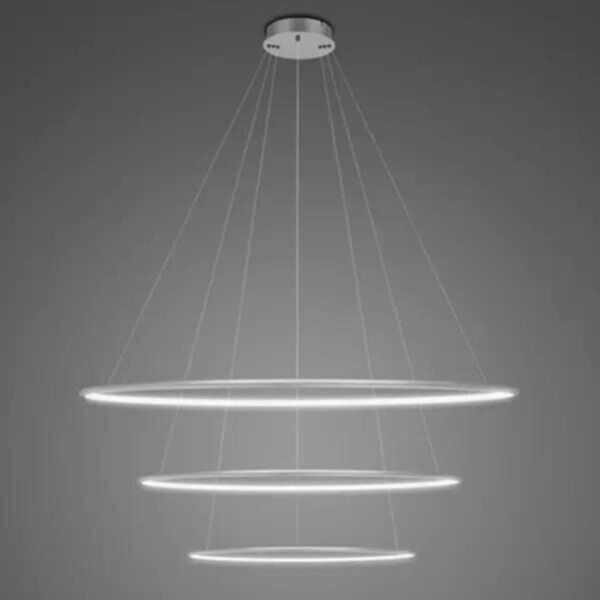 Люстра Altavola Design LA075/P_80_in_4k_silver LED Circles No.3 Silver