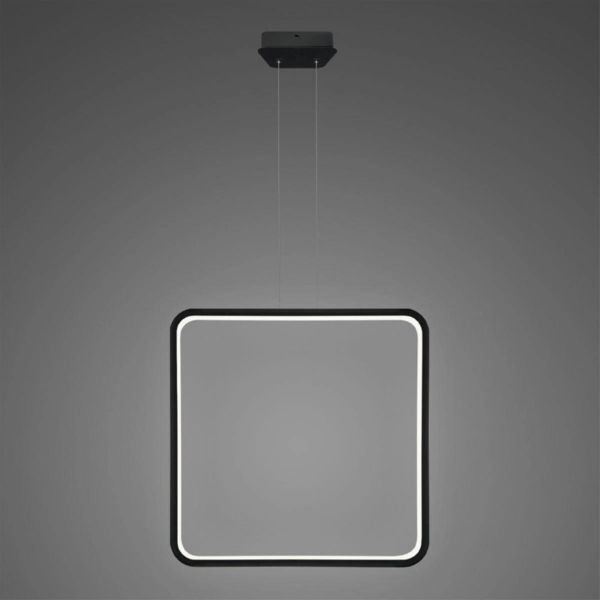 Lampa wisząca Altavola Design LA079/X_80_in_3k_black_dimm LED Squares X 80 In 3K Black