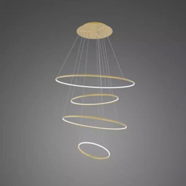 Żyrandol Altavola Design LA084/P_100_in_3k_gold LED Circles No.4 Gold