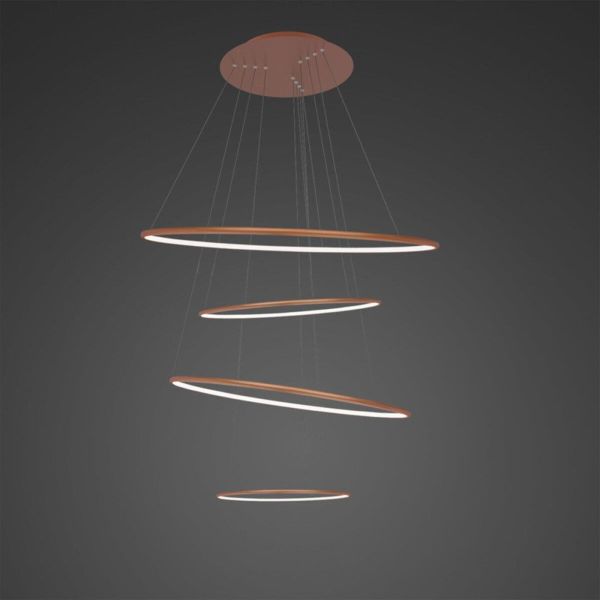 Люстра Altavola Design LA084/P_100_in_4k_copper LED Circles No.4 Copper